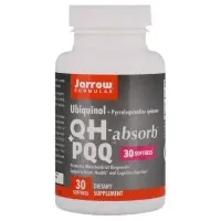 Jarrow Formulas Antioxidant Ubiquinol and Pyrroloquinolinquinone, 30 Gelatin Capsules (JRW-06027)