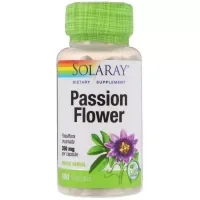 Herbs Solaray Passiflora, Passion Flower, 100 capsules (SOR-01430)