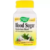 Nature's Way Herbs for Lowering Sugar, Blood Sugar, 90 Capsules (NWY-79200)