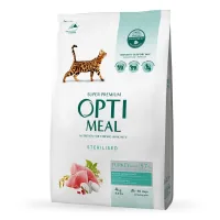 Optimeal dry cat food for spayed/neutered turkey and oats 4 kg (4820083905629)