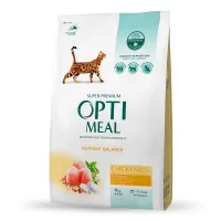 Optimeal dry cat food with chicken flavor 4 kg (B1841201)