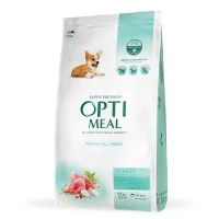 Dry dog food Optimeal for puppies of all breeds with turkey flavor 12 kg (4820083905483)