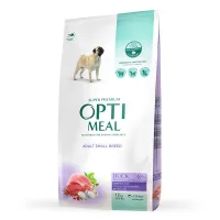 Dry dog food Optimeal for small breeds with duck flavor 12 kg (4820083905520)