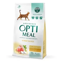 Dry food for cats Optimeal with the taste of chicken 700 g (4820215364676)