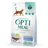 Dry food for cats Optimeal with the taste of cod 700 g (4820215364447)