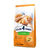 Сухий корм для кішок Club 4 Paws Преміум. Зі смаком курки 14 кг (4820083909146)