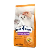 Сухий корм для кішок Club 4 Paws Преміум. Підтримка здоров'я сечовидільної системи 14 кг (4820083909375)