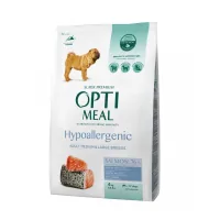 Dry food for dogs Optimeal hypoallergenic for medium and large breeds - salmon 4 kg (4820215365932/4820215329716)