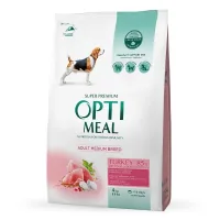 Dry dog food Optimeal for medium breeds with turkey taste 4 kg (4820083905513)