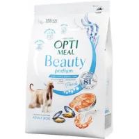 Dry food for dogs Optimeal Beauty Podium grain-free based on seafood 1.5 kg (4820215366830)
