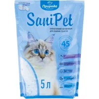 Toilet filler Priroda Sani Pet silica gel 5 l (4823082402670)