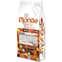 Dry food for dogs Monge Dog All breeds Adult Duck&Rice with the taste of duck and rice 15 kg (8009470006057)