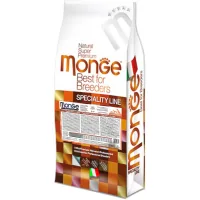 Dry food for dogs Monge Dog All breeds Adult Light with the taste of fish and rice 15 kg (8009470006361)