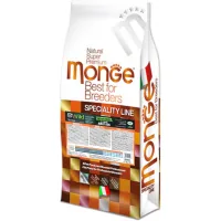 Dry food for dogs Monge Dog Bwild Gr.Free duck 15 kg (8009470006002)