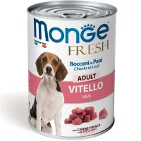 Canned food for dogs Monge Dog Fresh veal 400 g (8009470014458)