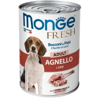 Canned food for dogs Monge Dog Fresh lamb 400 g (8009470014571)