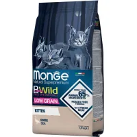 Dry food for cats Monge Cat Bwild Low Grain kitten with goose meat 1.5 kg (8009470012041)