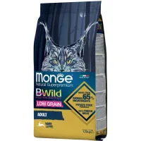 Dry food for cats Monge Cat Bwild Low Grain with hare meat 1.5 kg (8009470012003)