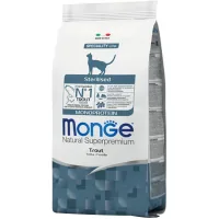 Dry food for cats Monge Cat Monoprotein Sterilized with trout 400 g (8009470005463)