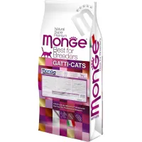 Dry food for cats Monge Cat Sterilized with the taste of chicken and salmon 10 kg (8009470005135)