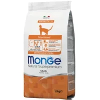 Dry food for cats Monge Cat Sterilized with duck 1.5 kg (8009470011952)