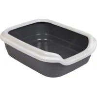 Toilet for cats Priroda Comfort L (grey) (4823082416981)