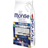 Dry food for dogs Monge Dog Medium Starter with the taste of chicken with rice 15 kg (8009470006194)