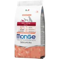 Dry food for dogs Monge Dog Mini Adult salmon, rice 7.5 kg (8009470011587)