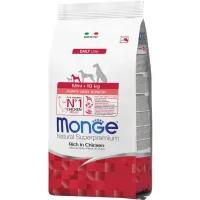 Dry food for dogs Monge Dog Mini Puppy&Junior with the taste of chicken and rice 800 g (8009470004107)