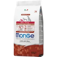 Dry food for dogs Monge Dog Mini Puppy&Junior with the taste of lamb 2.5 kg (8009470011525)