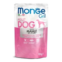 Wet food for dogs Monge Dog Grill with pork 100 g (8009470013147)
