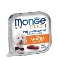 Canned food for dogs Monge DOG FRESH duck 100 g (8009470013048)