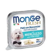 Canned food for dogs Monge DOG FRESH cod 100 g (8009470013109)