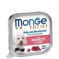 Canned food for dogs Monge DOG FRESH beef 100 g (8009470013079)