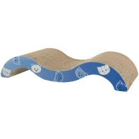 Cat scratching post Trixie Mimi Wave 50x9x23 cm (turquoise) (4011905480015)