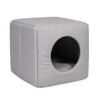 House for animals Nature "CUBE" 40x40x37 cm (gray) (4823082418886)