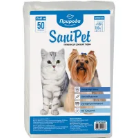 Пелюшки для собак Природа Sani Pet 45x60 см 50 шт (4823082402687)