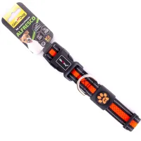 Pet collar GimDog Alfresco neoprene 35-51 cm/25 mm yellow-hot (8009632059488)