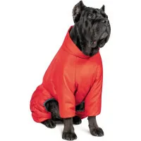 Комбінезон для тварин Pet Fashion «Cold» для такс XS (червоний) (4823082426133)
