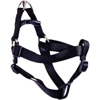 Harness for dogs GimDog Harlem X nylon 2.5x65-99 cm black (8009632059112)