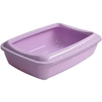Toilet for cats AnimAll CNR-106 with a spatula 50x37x13.5 cm (purple) (2000981202521)