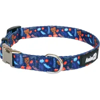 Animal collar AnimAll HL-C-T001A M-4 2x33-50 cm blue (2000981199128)