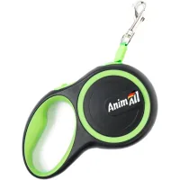 Leash for dogs AnimAll M up to 25 kg 5 m (green-black) (2000981120214)