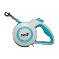 Leash for dogs AnimAll Reflector MS7110-3M S up to 15 kg 3 m (white-blue) (4820224500454)