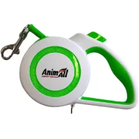 Leash for dogs AnimAll Reflector MS7110-3M S up to 15 kg 3 m (green-white) (4820224500461)