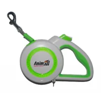 Leash for dogs AnimAll Reflector MS7110-5M M up to 25 kg 5 m (green-white) (4820224500515)