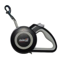 Leash for dogs AnimAll Reflector MS7110-5M L up to 50 kg 5 m (gray-black) (4820224500546)
