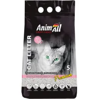 Toilet filler AnimAll Bentonite clumping with the aroma of baby powder 4.2 kg (5 l) (4820224500584)