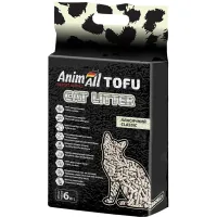 Toilet filler AnimAll Tofu Classic Soy lumpy 2.6 kg (6 l) (4820224500379)