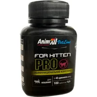 Vitamins for cats AnimAll VetLine for Kitten PRO for kittens from the age of 45 days 0.5 g x 100 t (4820150205546)